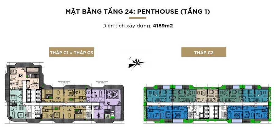 PENTHOUSE TẦNG 24
