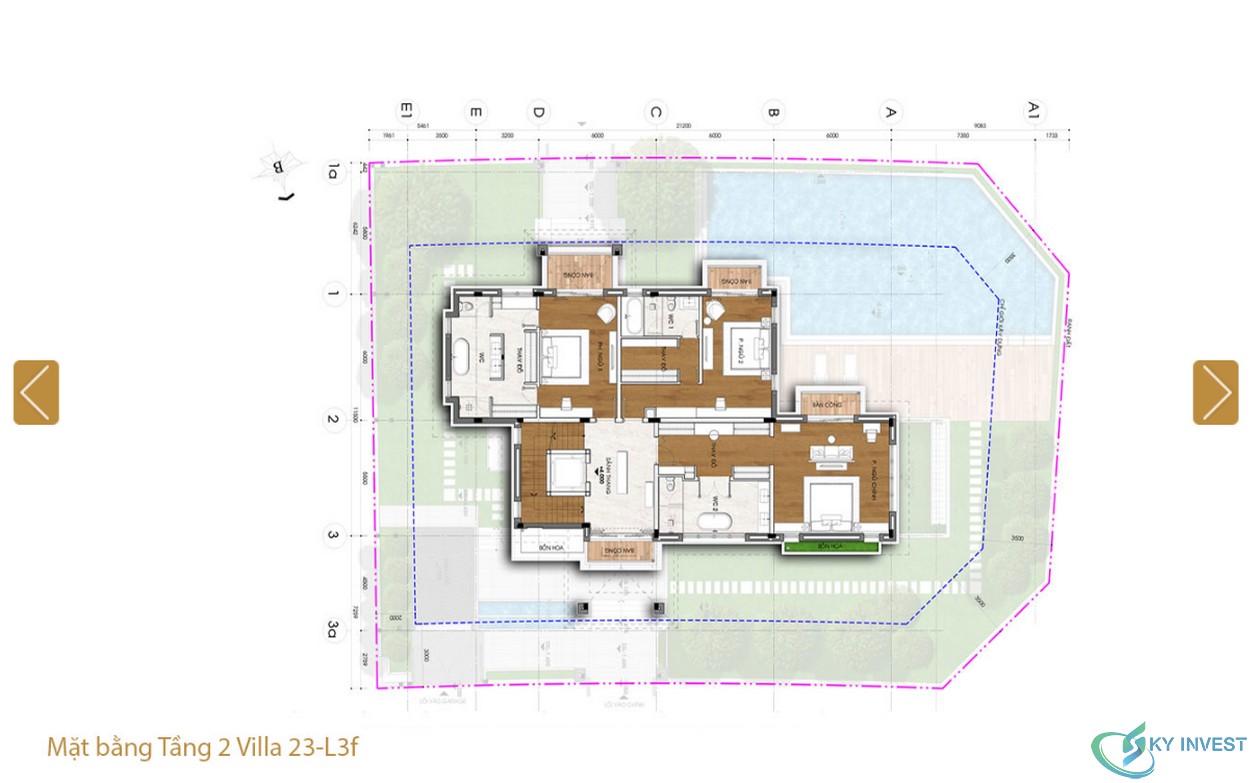 Biệt thự Sala Saroma Villa cao cấp loại lớn 23 - L3f