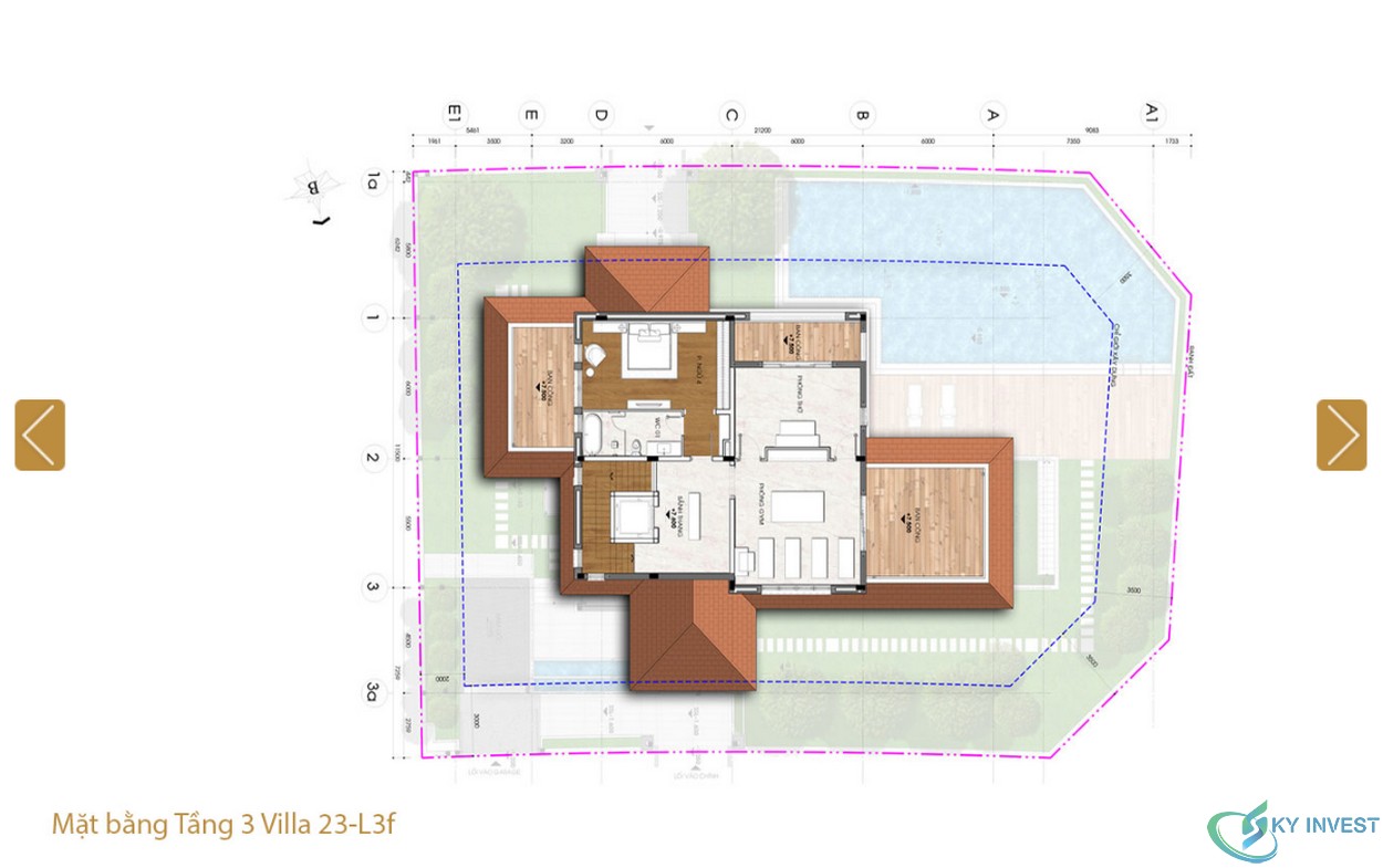 Biệt thự Sala Saroma Villa cao cấp loại lớn 23 - L3f