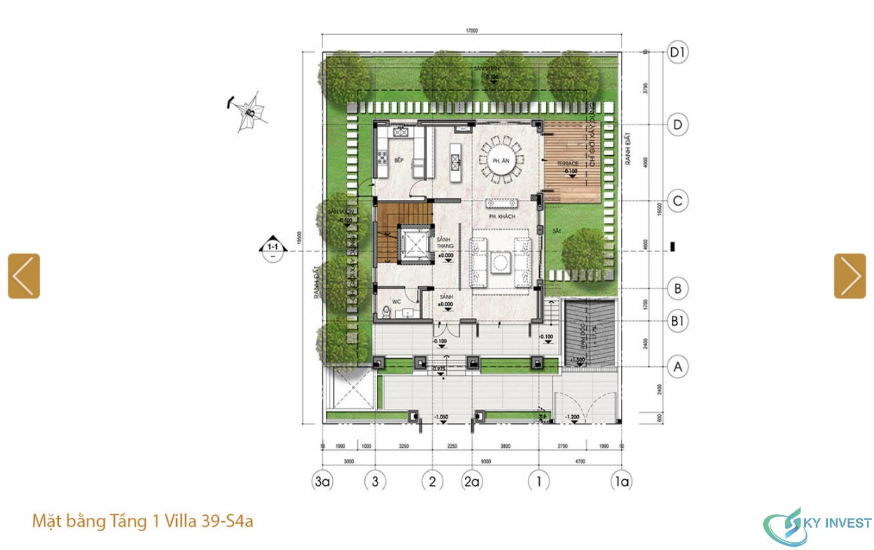 Biệt thự Sala Saroma Villa tiêu chuẩn 39 - S4a