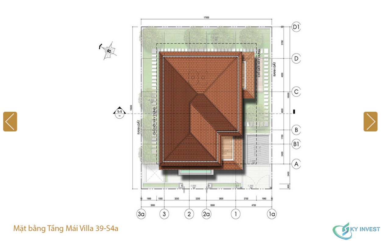 Biệt thự Sala Saroma Villa tiêu chuẩn 39 - S4a