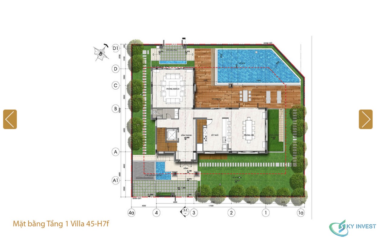 Biệt thự Sala Saroma Villa cao cấp 45 - H7f