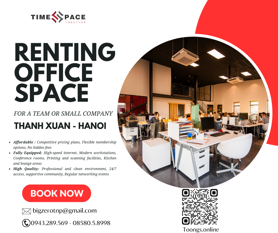 rent-office-space-for-a-team-or-small-company-in-hanoi