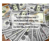 Tỷ Giá USD Hôm Nay 30/9/2024: Bất Động Sản Rung Chuyển, Cơ Hội Đầu Tư Đi Về Đâu?