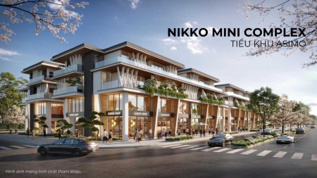 Quỹ mới shophouse 2 mặt tiền 4 tầng full kính vốn chỉ 2.1 tỷ HTLS 24T Nikko - Parasol - KN Paradise