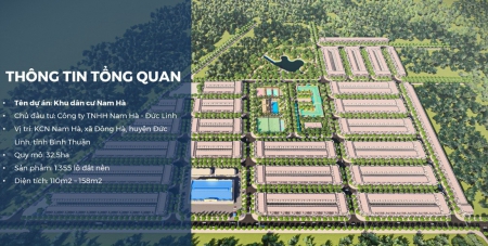 Đất nền Khu đô thị Nam Hà Bình Thuận đã có sổ đỏ từng lô sở hữu vĩnh viễn