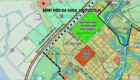 Bán biệt thự tại Hud Mê Linh Central giá tốt nhất thị trường, đường to nhất dự án 24m
